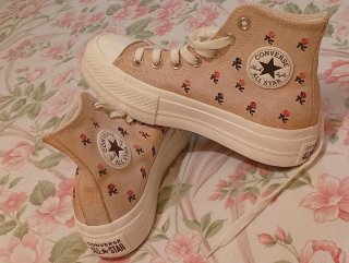 Converse All Star Talla 35 Flores