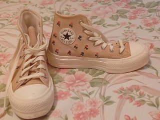 Converse All Star Talla 35 Flores
