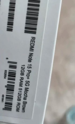 Redmi Note 15 Pro+ 5G - 512 GB, 12 GB RAM, Display CrystalRes AMOLED 6,83"