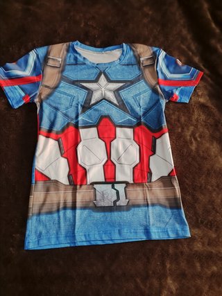 camiseta SUPERMÁN,SPIDERMAN o CAPITÁN AMÉRICA