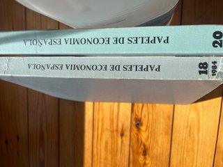 Papeles de economía española numeros 18-20 añ 1984