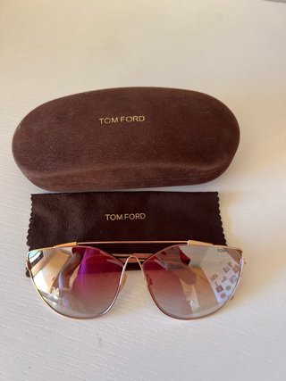 Occhiali da sole Tom Ford donna dorati e argentati