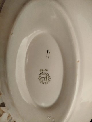 Porcelana San Claudio Oviedo Tazas y Platos y más