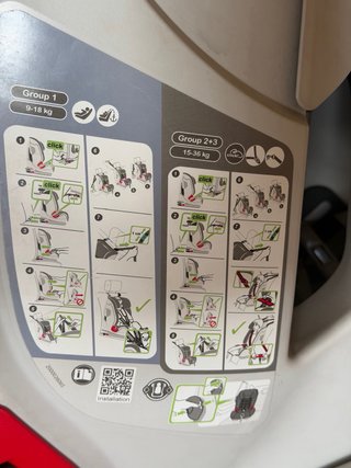 Silla de coche Britax Römer negra