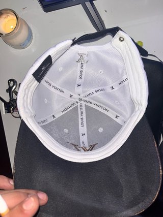 Gorra Louis Vuitton Marrón y Blanca