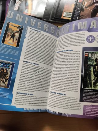 Colección de Ultimate Marvel.