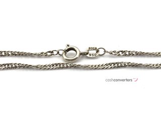cadena plata 925mm 25cm