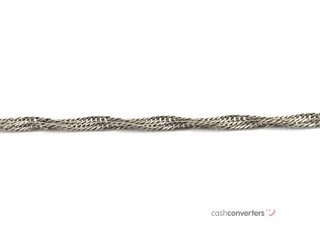 cadena plata 925mm 25cm