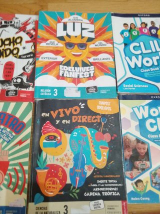 Libros tercero primaria. Pablo VI
