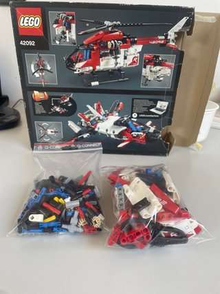 Lego Technic Helicóptero de Rescate 42092