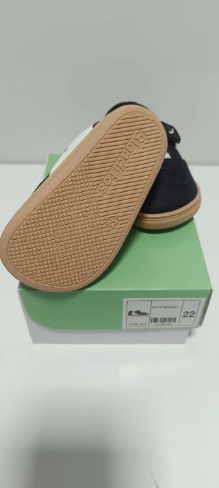 Blanditos Platy Negro T22 Barefoot Nuevas