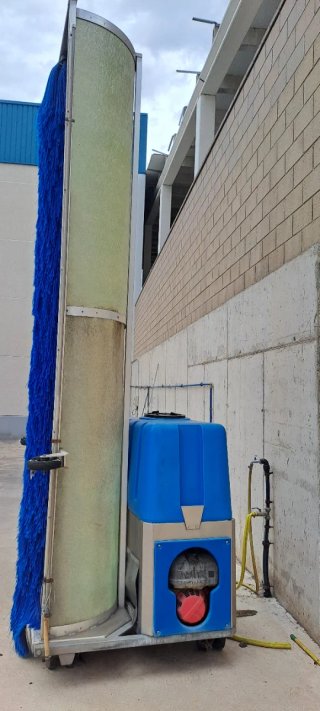 Rodillo para lavado de camiones CARMECAL