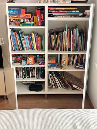 Mueble de salón blanco Ikea modelo Bestå