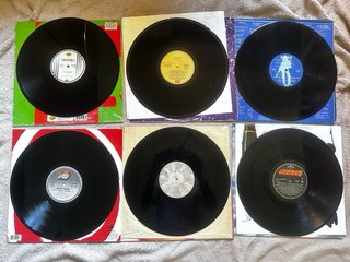 Lote 6 Vinilos Pop Español Años 90