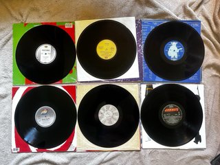 Lote 6 Vinilos Pop Español Años 90