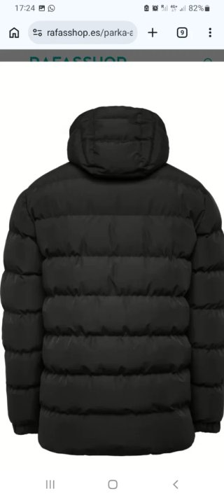 Parka Roly Nepal 5080 Talla XXXL Negra
