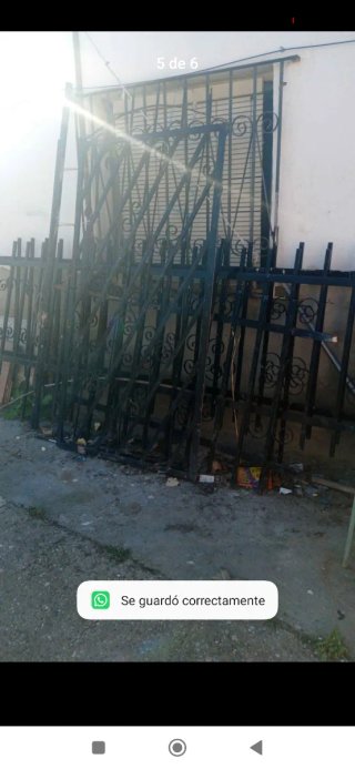 Verjas de hierro forjado