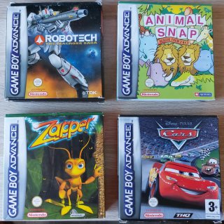 4 Juegos Game Boy Advance