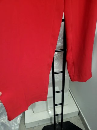 Pantalones rojos de vestir