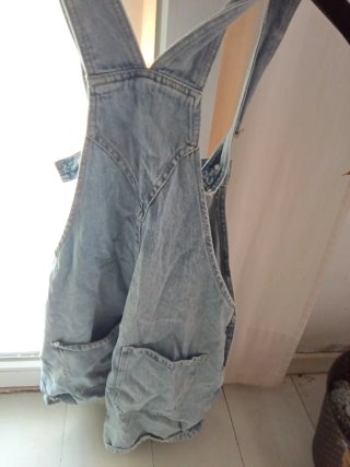 Mono vaquero corto Stradivarius Talla L
