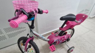 Bicicleta infantil 14 con ruedines B' Twin