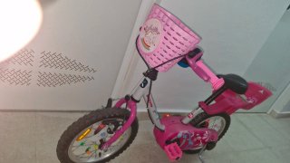 Bicicleta infantil 14 con ruedines B' Twin
