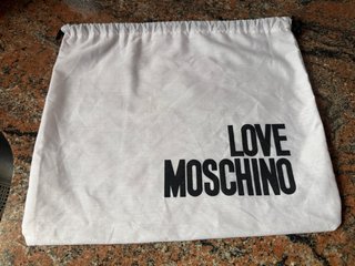 Bolsa Moschino Blanca