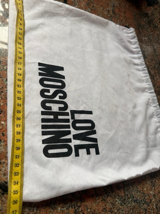 Bolsa Moschino Blanca