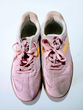 Botines casuales rosas