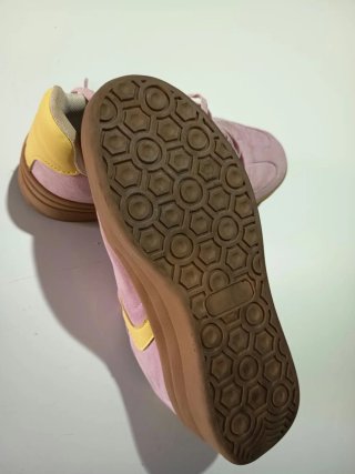 Botines casuales rosas