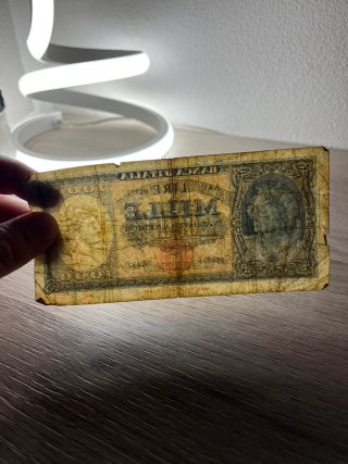 Banconota 1000 Lire Banca d'Italia 1947