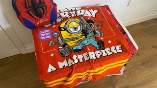Mochila y Toalla Spiderman + REGALO toalla minions