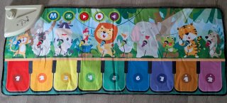 Alfombra Piano Musical Animales