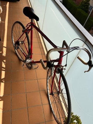Bicicleta Clásica Peugeot Roja