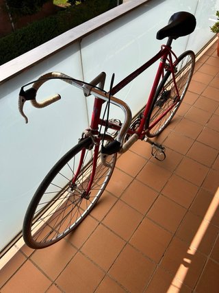 Bicicleta Clásica Peugeot Roja