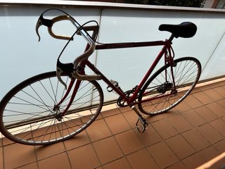 Bicicleta Clásica Peugeot Roja
