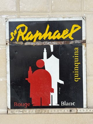 Insegna pubblicitaria St. Raphaël