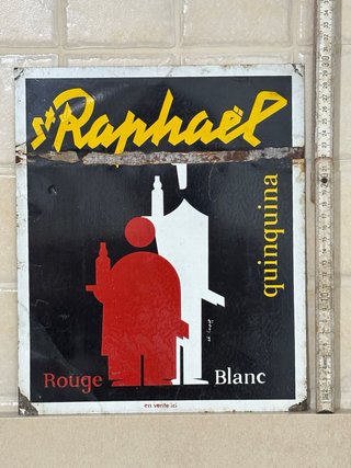 Insegna pubblicitaria St. Raphaël