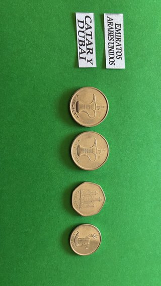 Monedas Emiratos Árabes Unidos
