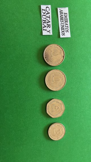 Monedas Emiratos Árabes Unidos