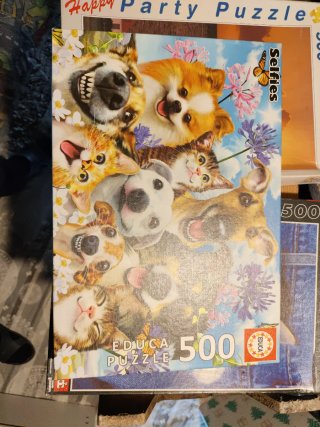 Puzzle 500 piezas Animales Selfies