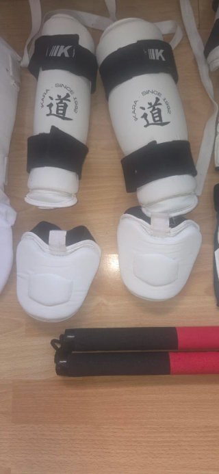 Protecciones Taekwondo: Peto, Guantes, Pies