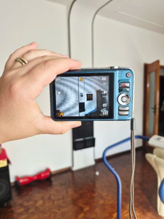 Casio Exilim Fotocamera Digitale Blu