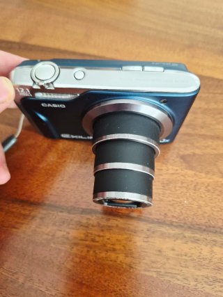 Casio Exilim Fotocamera Digitale Blu