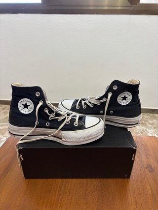 Converse Plataforma Mujer Talla X Negro