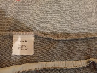Chaqueta vaquera mujer M floral