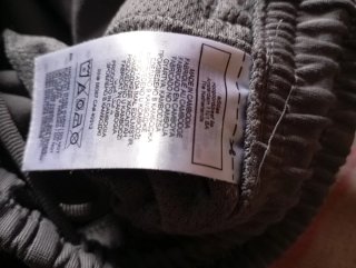 Pantalón Chándal Adidas Gris Talla M