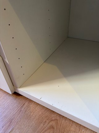 Mueble cómoda cambiador IKEA blanco