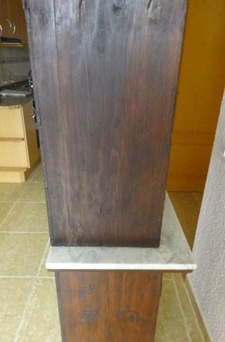 Mueble antiguo Alacena Madera y Mármol