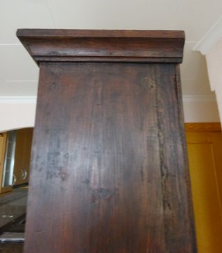 Mueble antiguo Alacena Madera y Mármol
